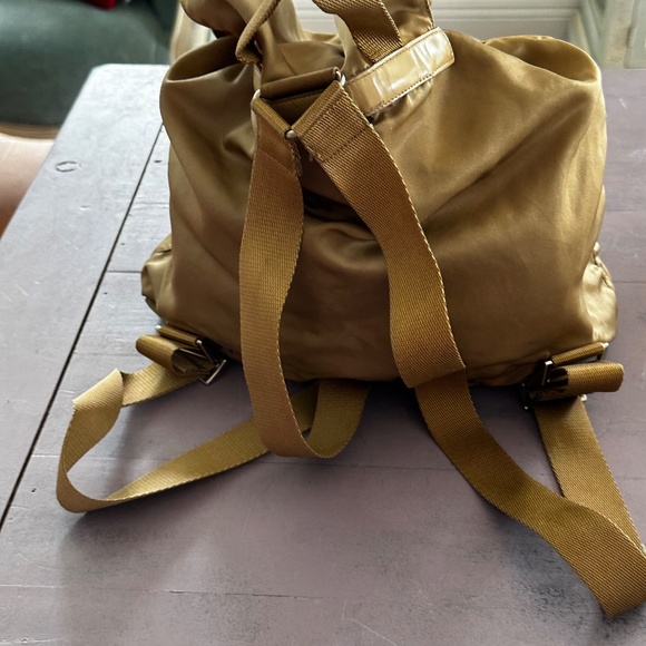 Prada sand Nylon Backpack - Picture 8 of 16
